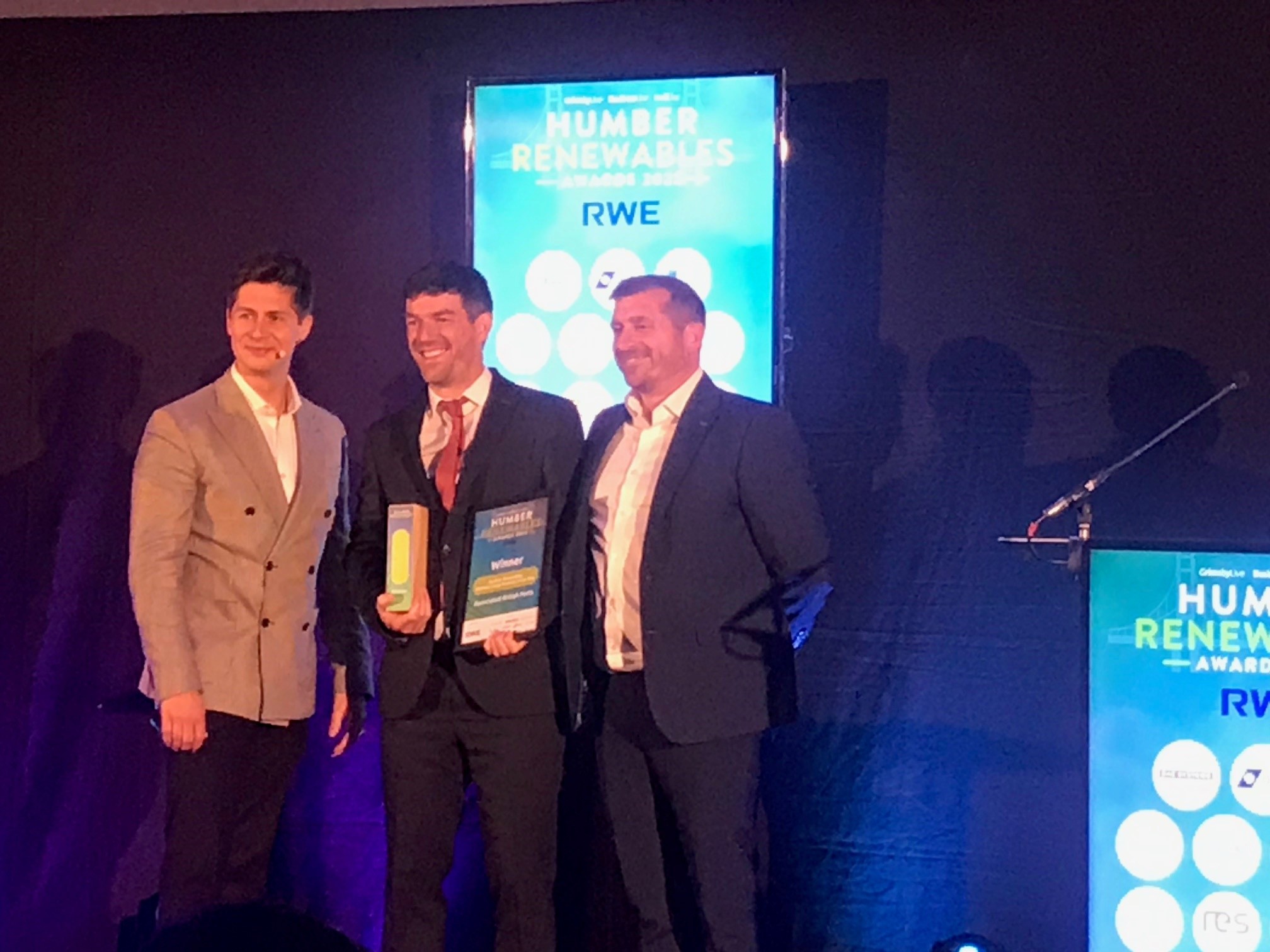 ABP wins Business of the Year at Humber Renewables awards