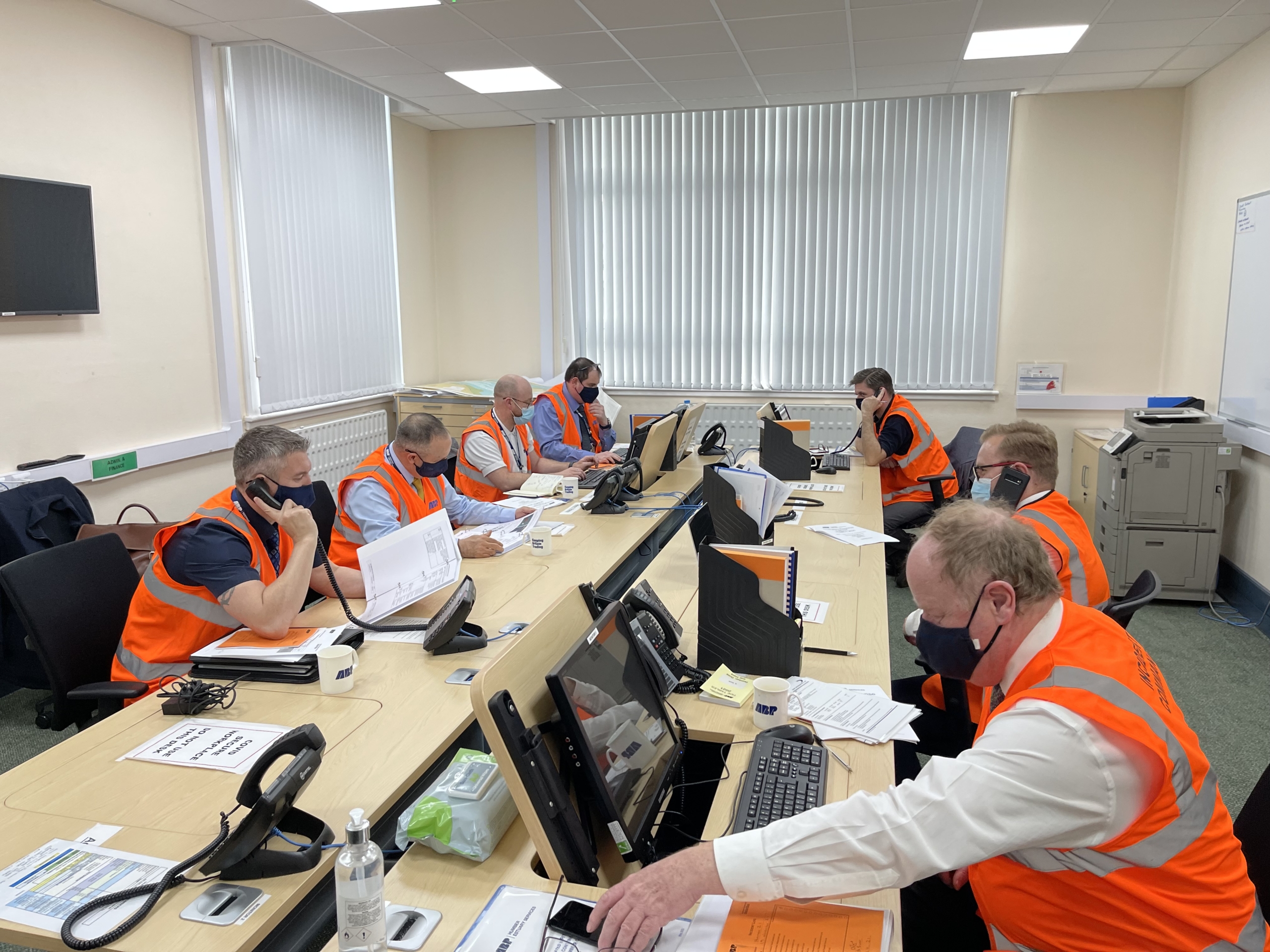 ABP Humber Complete Oil Spill Incident Management Exercise